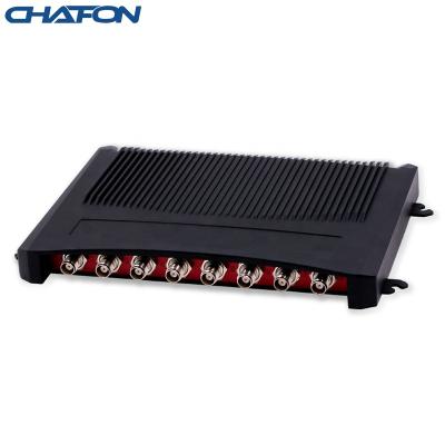 China Fixed inventory Chafon Long Range TNC 4 Channel Ports Reader UHF RFID Tag Scanner UHF rfid reader for retail store management for sale