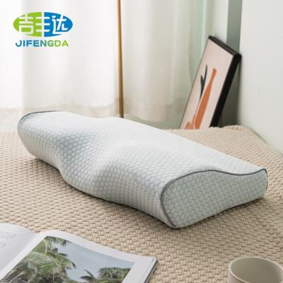 China Custom Orthopedic Cervical Bamboo Memory Bed Sleep Memory Foam Pillow for sale