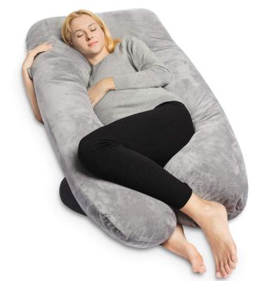 China Modern Comfortable Full Body Memory Big U Shape 2022 Design Pregnancy Pillow for sale