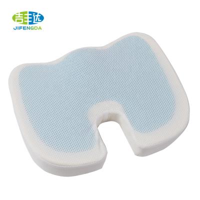 China High Quality Musical Car Seat Gel Memory Foam Cooling Cushion For Back Pain Relief for sale