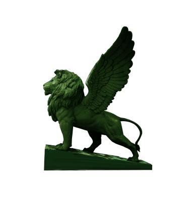 China Modern professional design statue customization service lion sculpture and animal sculpture for hotel sculpture for sale