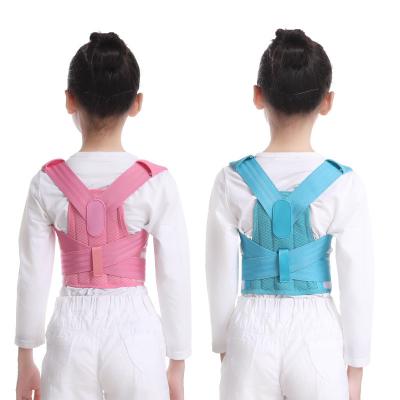 China Hot Selling Kids Sports Fitness Exercise Posture Corrector Adjustable Children Back Support Belt for sale