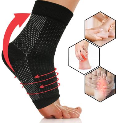 China Daily Life + Anti Fatigue Sports Nylon Compression Sleeve Ankle Socks for sale