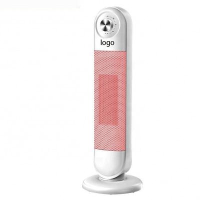 China Office Home 2000w Digital Led Display Tower PTC Remote Control Portable Fan Heater With Remote Control for sale