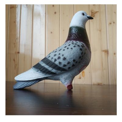 China Flocked Coated High Quantity PE Artificial Pigeon Decoy For Hunting for sale