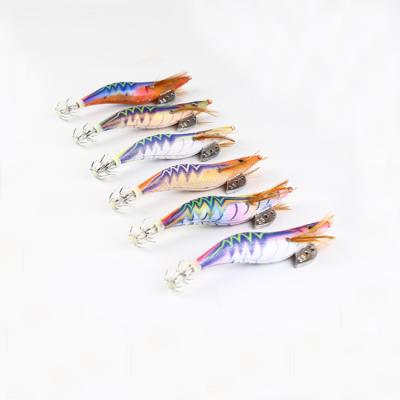 China Hot Bright Color Fishing Lures Exported To Japan New Design 2.0# Jigs Squid Hook for sale