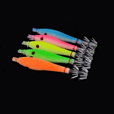 China 5 Different Colors Soft Plastic Soft Saltwater Jigging Luminous Fishing Lures for sale