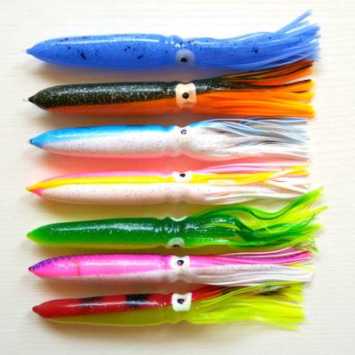 China Soft Silicone Lure Squid Fishing Skirts Lure Octopus Fishing Lure Hot Sale for sale