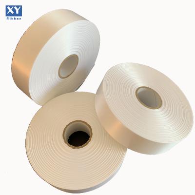 China Good quality viable cheap polyester satin ribbon ribbon for making garment label for sale