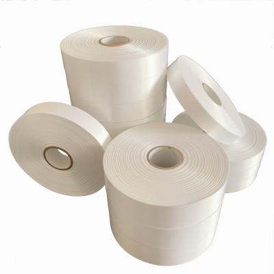 China Single / Double Sided China 100% Polyester Sustainable Silk Cheap Satin Ribbon Label Tape Roll for sale