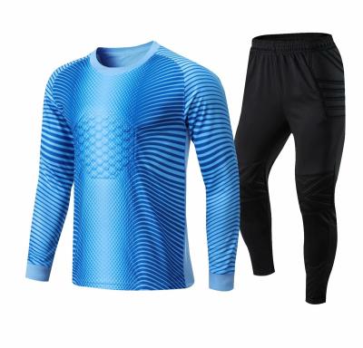 China Newest Sets Football Goalkeeper Suit Soccer Jersey Training Suit for sale