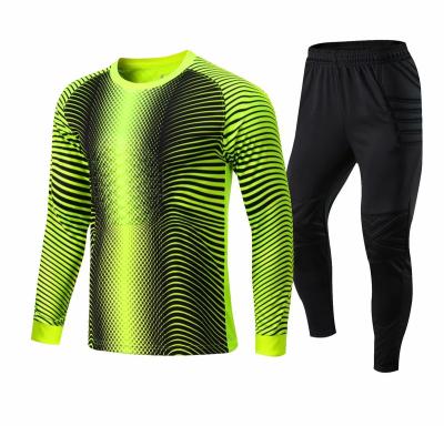 China Sets The Latest Soccer Goalkeeper Suit Quick-drying Breathable Soccer Uniform Training Suit Suit for sale