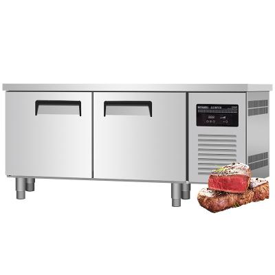 China Single-temperature Commercia Freezerl Kitchen Workbench Energy Saving Refrigerator For Hotel Restaurant for sale