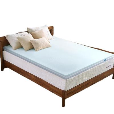 China Massage Inofia Sleep Mattress Topper both medium and firm feel Gel Memory Foam Anti Slip MattressTopper for sale