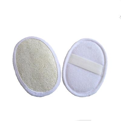 China EXFOLIATING Body Scrubber Bath Shower Loofah Sponge Pad Natural Exfoliating Scrubber Brush For Men Women Spa for sale