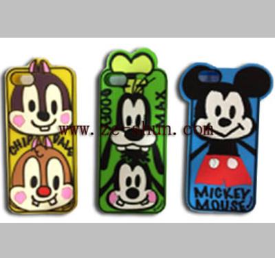 China for iphone 5/5s silicone case cartoon style for iphone 5/iphone 5s for sale