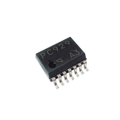 China New PC929 standard SOP-14 patch package optical coupler isolator optical coupler chip for sale