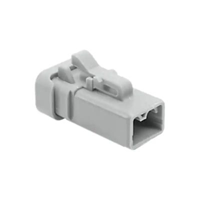 China ATP06-2S-EC01 2 rectangular connectors f - housing plug gray ATP06-2S-EC01 for sale