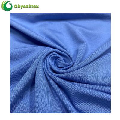 China High Quality Anti-bacteria OEKO Tex Certificate Organic Knitted Jersey 5% Spandex 95% Bamboo Fabric For Activewear for sale