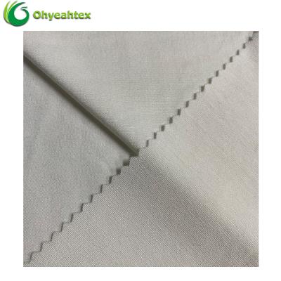 China Anti-bacteria Anti-bacteria Spandex 200Gsm White Organic Bamboo Blend Fabric For Underwear for sale