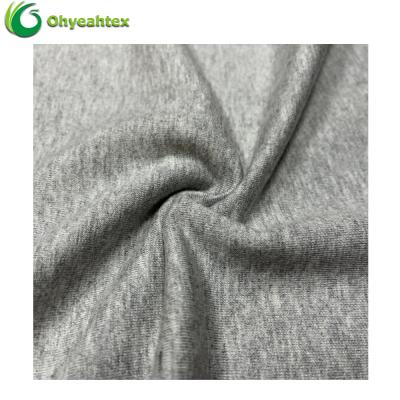 China Anti-bacteria Organic Fiber Natural Organic Bamboo Viscose Cotton Spandex Blend Fabric For Hoodie for sale