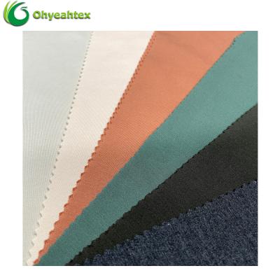 China Anti-Bacteria 61% Heavy Stretch Bamboo And 27% Organic Cotton 12% Spandex Fabric For Gaiters for sale