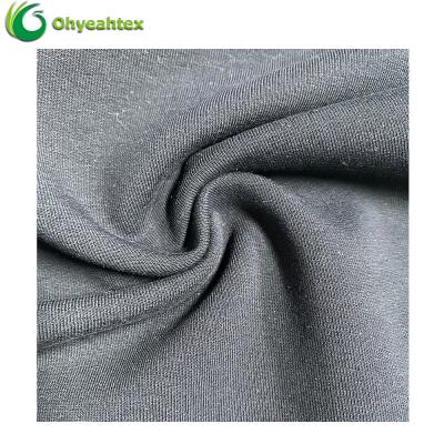 China 270Gsm 69% Poly 6% Spandex Organic Knitted CVC French Cotton 25% Terry Fabric For Hoodie for sale