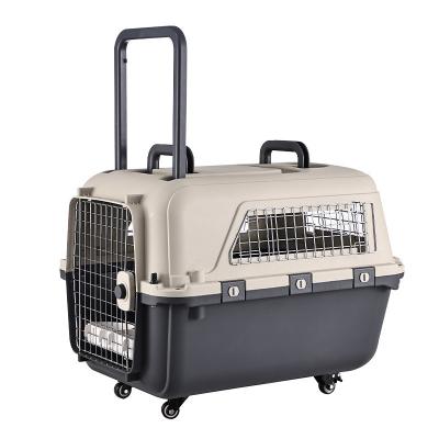 China Airline Approved Transport Cage Pet Outdoor Carrier Box for Sustainable Traveling for sale