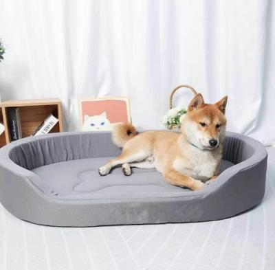 China OEM/ODM Customization Service Provided Memory Foam Dog Cat Pet Bed for Small Pups for sale