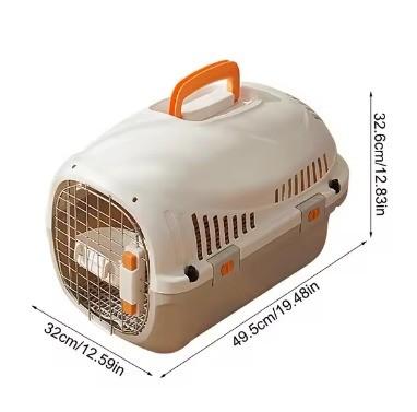 China Portable Pet Travel Carrier Box Car Travel Accessories for Sustainable Cat Transport for sale