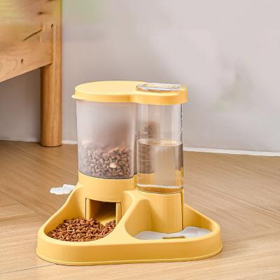 China Small to Large Dog Water Dispenser with Automatic Feeder and Water Bowl Battery Operated for sale