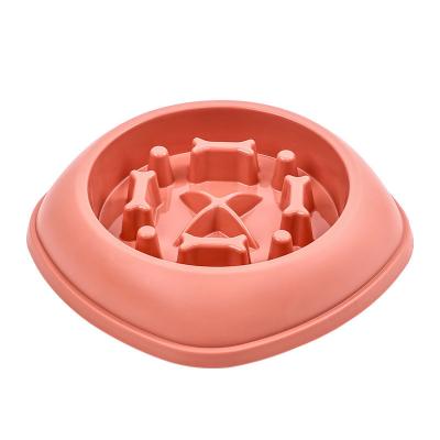 China Healthy Round Pet Dog Slow Food Bowl for Reduced Choking Risk and Improved Digestion for sale