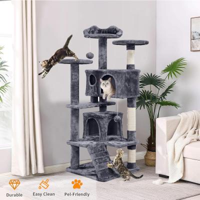 China Sustainable Cat Tree Tower Condo Furniture Scratch Post for Kittens and Small Animals for sale