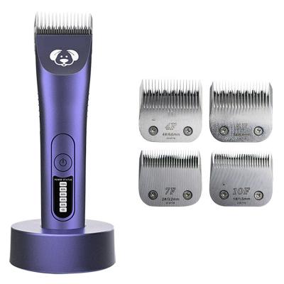 China Modern Style Pet Hair Clipper Trimmer Battery-Operated Grooming Tool for Large Pets for sale