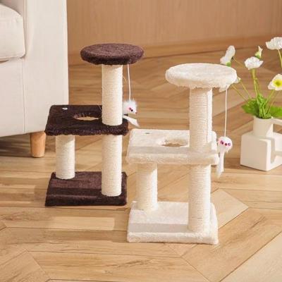 China ODM Designs Pet Product Multi-Layer Cat Tower Jumping Toy for Cats and Small Animals for sale