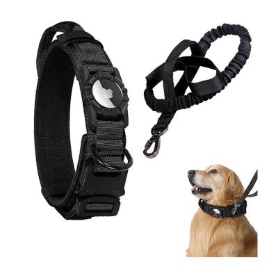 China Personalized GPS Tracker Air Tag Dog Collar with Adjustable Nylon and Heavy Duty Design for sale