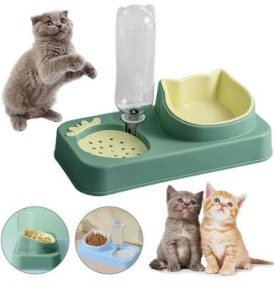 China Easy Carry Pet Bowl Anti-Knock Automatic Drinking Water Dog Bowl with Wet-Mouth Protection for sale