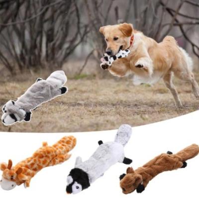 China Holiday Season Must-Have No Stuffing Plush Toy for Dogs Durable and Squeaky Chew Toy for sale