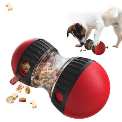 China Interactive Dog Toy Slow Feeder Ball Tough Treat Dispensing Toy for Cat and Small Dog for sale