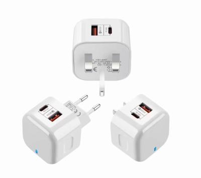 China Mobile Phone Tablet Charging 20W USB C Charger for iPhone 11 12 Type C PD Quick Charge and 13 USB Charger QC3.0 for sale