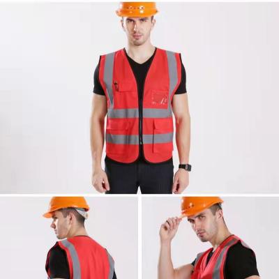 China Water Proof China Manufacturer Work Reflective Safety Clothing Vest Unisex Road Safety Reflective Clothing for sale