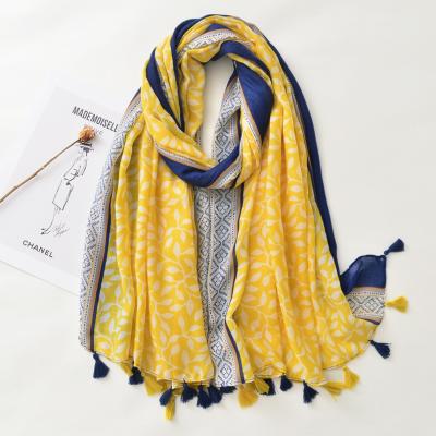 China Viscous Polyester New Arrival Pashmina Shawl Scarf For Women for sale