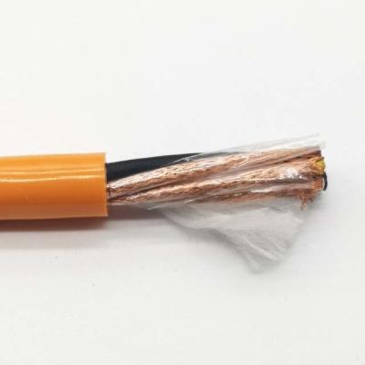 China Best Prices RG59+2c power Underwater Orange PUR CCTV Coaxial Cable for sale