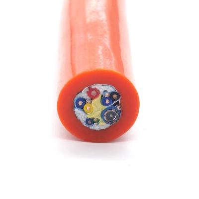 China Multi Core Robot Cable Pipe Cleaner Cable Pipeline Camera Cable With Coaxial Wire for sale