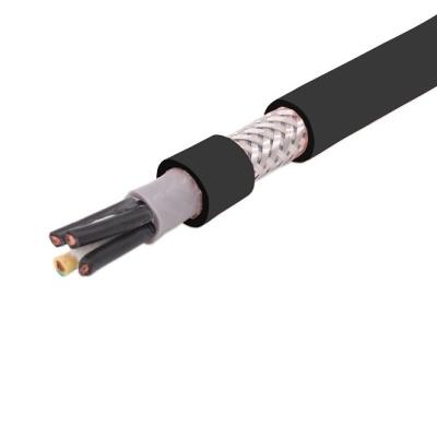 China Flexible Multicore Tinned Wire Weaving Shielded Cable TRvvp Shielded Flexible Cables for sale