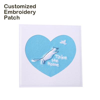 China Other Custom Design Towel Apparel Embroidery Patches Letters for sale