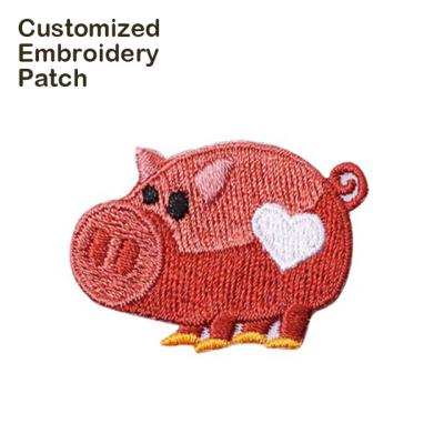 China Other OEM Custom 3D Iron On Patches Embroidery for sale