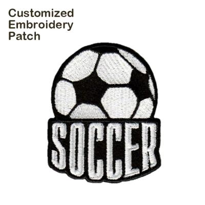 China The Other Custom Luxury Embroidery Gold Patch Logo for sale