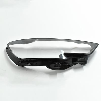 China PC LC LED Auto Part Black Frontier Headlight Clear Lens Cover For A3 16-19 Year for sale