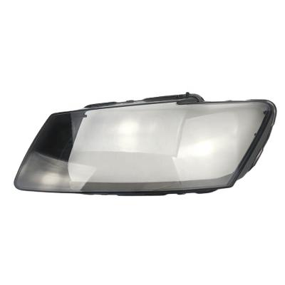 China Old Style Light Black Border LC Headlight Clear Lens Cover For Q5 (Year 08-12) for sale